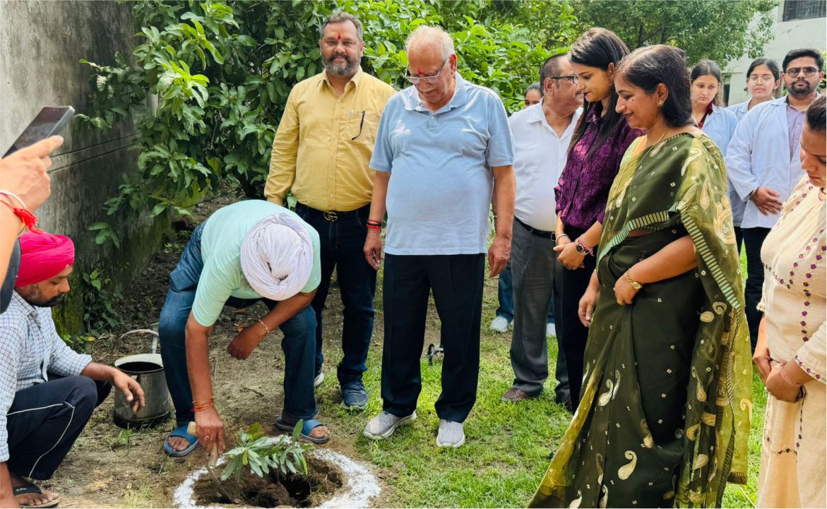 Medicinal-Plant-Plantation -Webinar-and-Events-At-Lakshmi-Narayan-College-In-Amritsar-Punjab